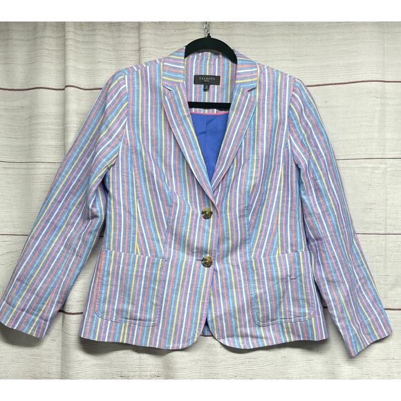 Vineyard Vines Women's Striped Blazer - Multicolor - Picture 1 of 14